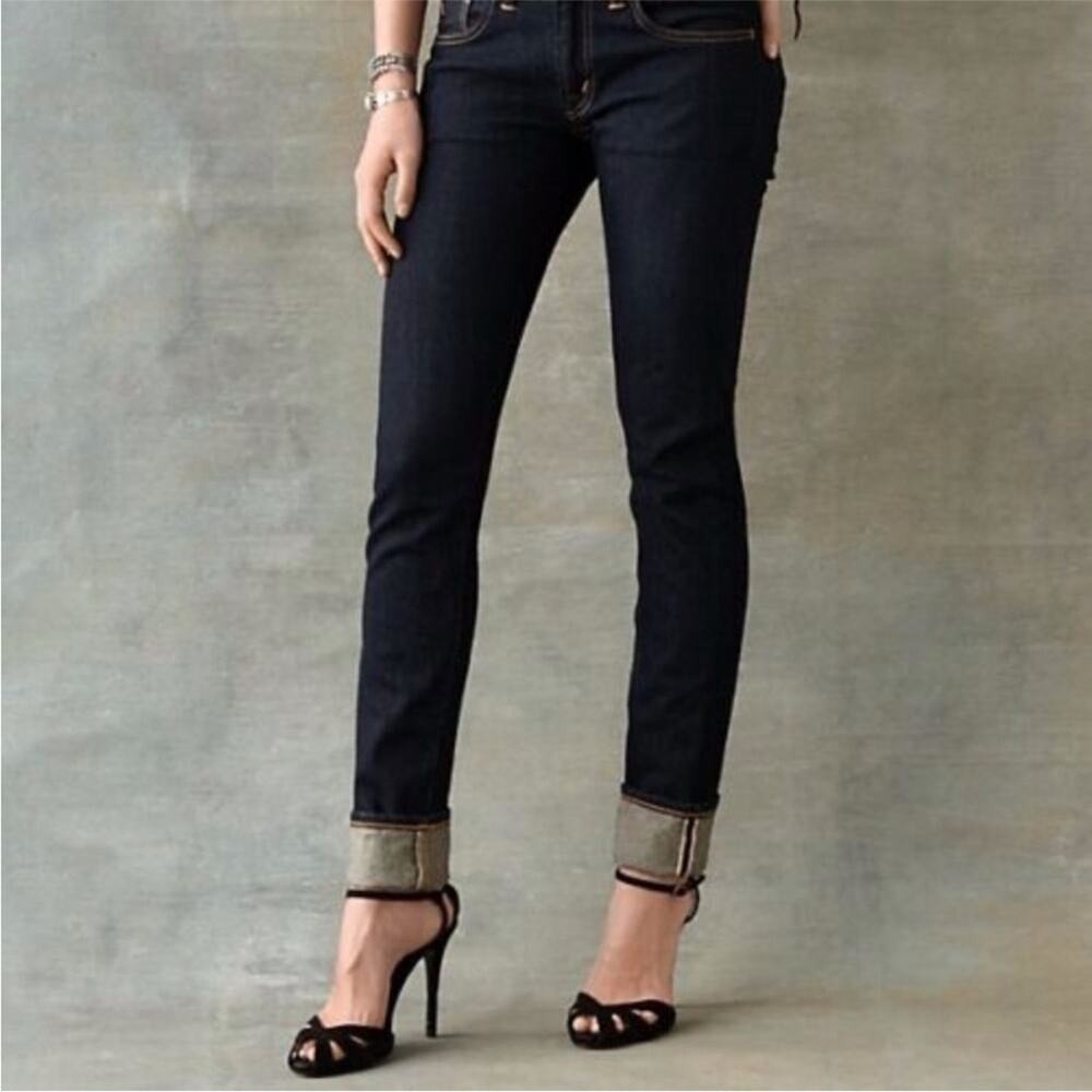 Double RL RRL Ralph Lauren Vintage Straight Selvedge Japanese Denim Jeans 26